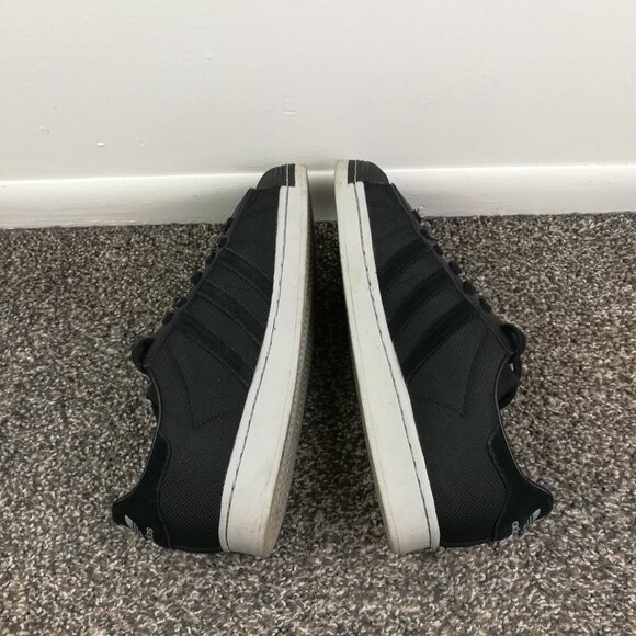 Adidas Shoes Mens Size 10 Superstar Black Gold Metallic Leather Casual Cordura main image 6